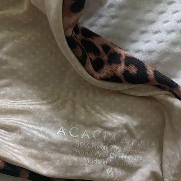 ACACIA SWIMWEAR — size medium bikini top - Picture 3 of 4